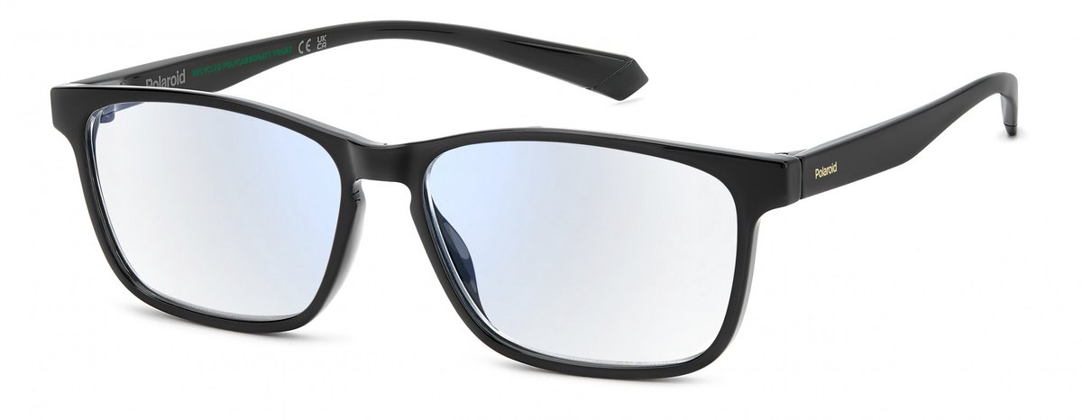Polaroid PLD 0038/R/BB Black 55/14/155 UNISEX + 2.0 Leesbril
