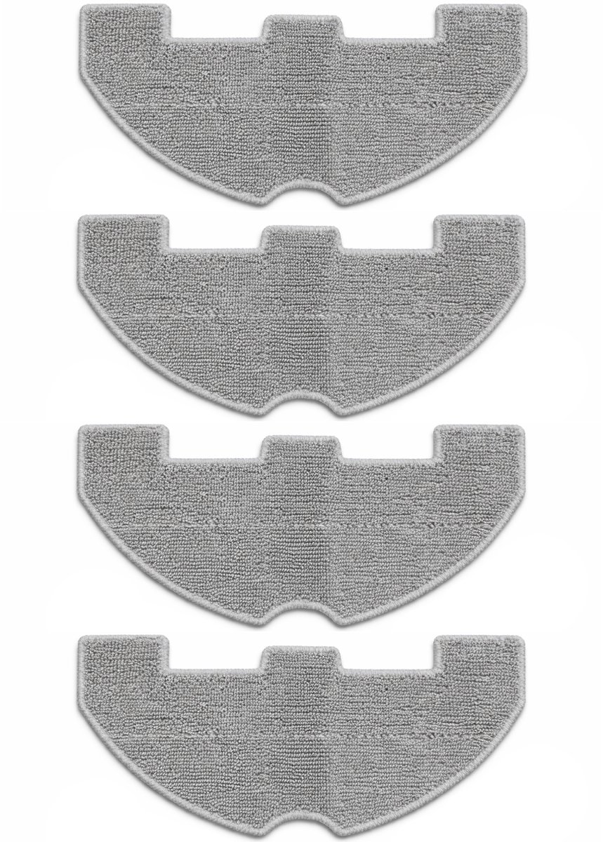 MYBOT Dweildoeken - Geschikt voor MYBOT X10 & X10 PRO Robotstofzuiger - 4 Stuks