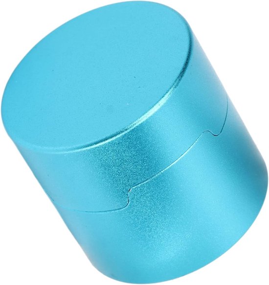 Poolkrijtdoos - Krijthouder - Biljartaccessoire - Ronde aluminium constructie - 91 x 49 x 33 cm - Blauw — afbeelding 3