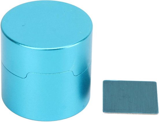 Poolkrijtdoos - Krijthouder - Biljartaccessoire - Ronde aluminium constructie - 91 x 49 x 33 cm - Blauw — afbeelding 4