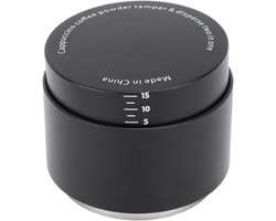 Koffie Stamper - Koffie Verdeler - Perfecte Espresso - In Hoogte Verstelbaar - 58 mm Diameter - Meerkleurig