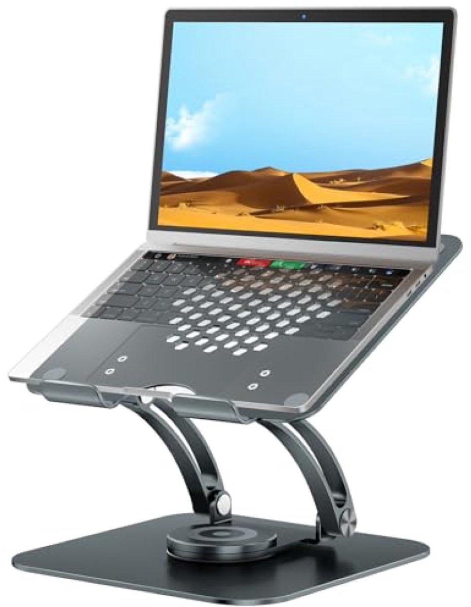 Draaibare Laptop Standaard, Ergonomische Verstelbare Computer Houder