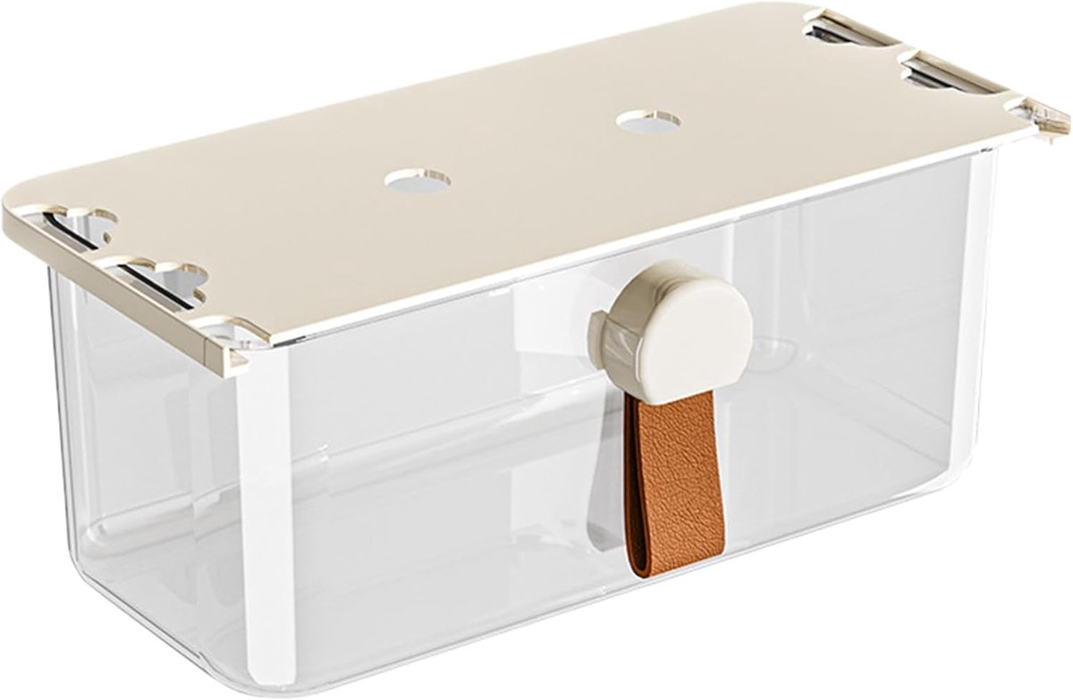 Verborgen Schuiflade - Bureau Organizer - Ruimte Besparen - Zelfklevende Montage - 9x10x9 cm
