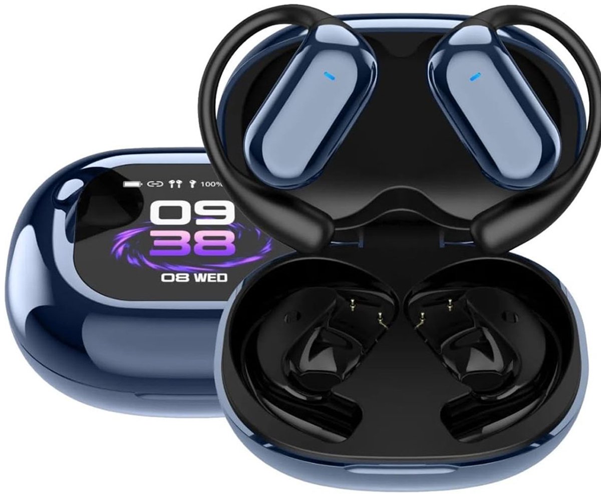 De Beste Gadgets Draadloze Oordopjes: open-ear, touchscreen case, 70 uur