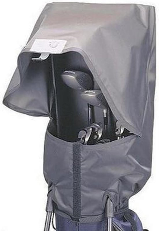 Regenkap Golftas - Beschermhoes Waterdicht - Bescherming Tegen Regen - Licht Flexibel Nylon - One Size - Zwart — afbeelding 2