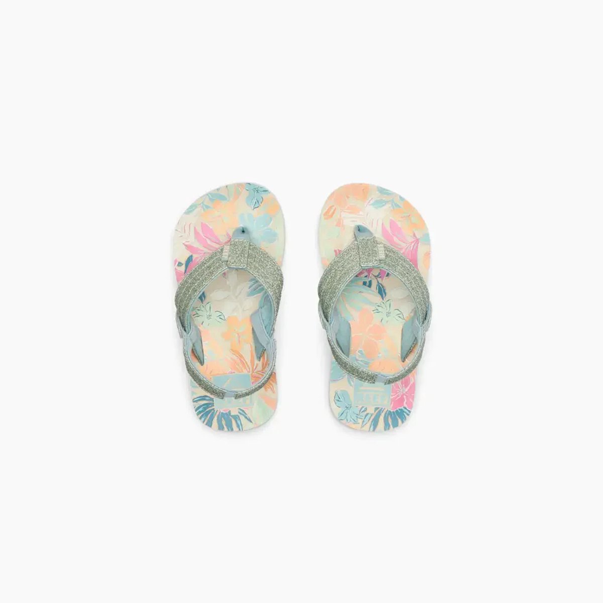Reef teenslipper ahi meisjes tropical floral Multicolor