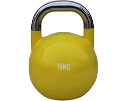 Kettlebell Gewichtset – Krachttraining Kettlebell – Thuis Gym Workout – Hoge Kwaliteit Staal – 16kg – Meerdere Kleuren