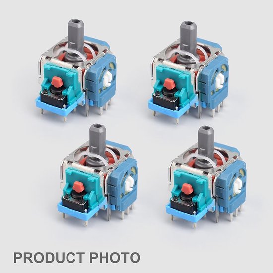 Joystick Vervanging - Controller Onderdelen - Drift Reparatie - Premium Metaal - 099 cm - 4 Stuks — afbeelding 2
