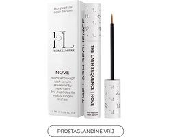 Flore Lumière® NOVE - Luxe Wimper & Wenkbrauwserum - 2ml - Peptide Formule - Vegan & Hormoonvrij
