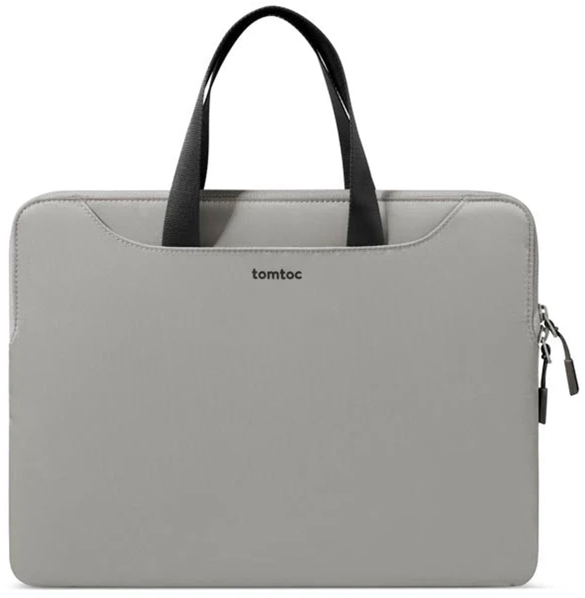 tomtoc Versatile-A21Laptophoezen voor 14 inch MacBook Pro/Surface/Asus Zenbook-Zwart;Grijs-Tweekleurig