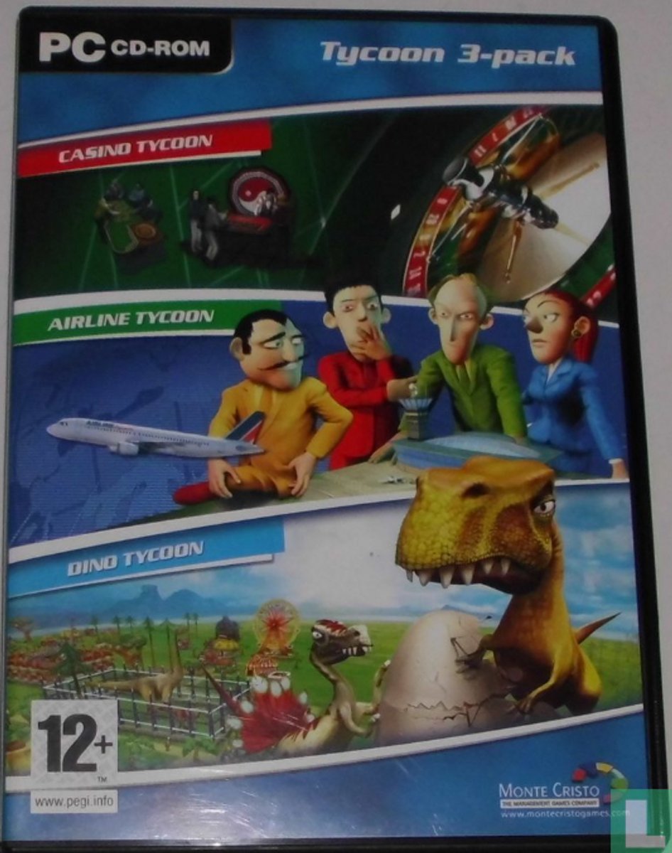 Tycoon Pack 2 (casino Tycoon, Airline Tycoon, Dino Tycoon)