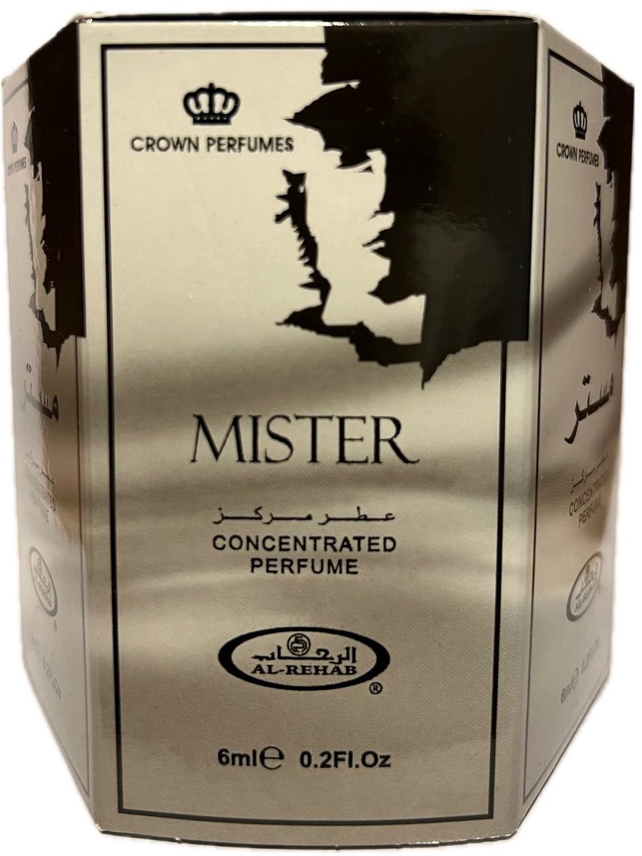 6-pack Mister 6ml - Al rehab parfumolie attar roll on