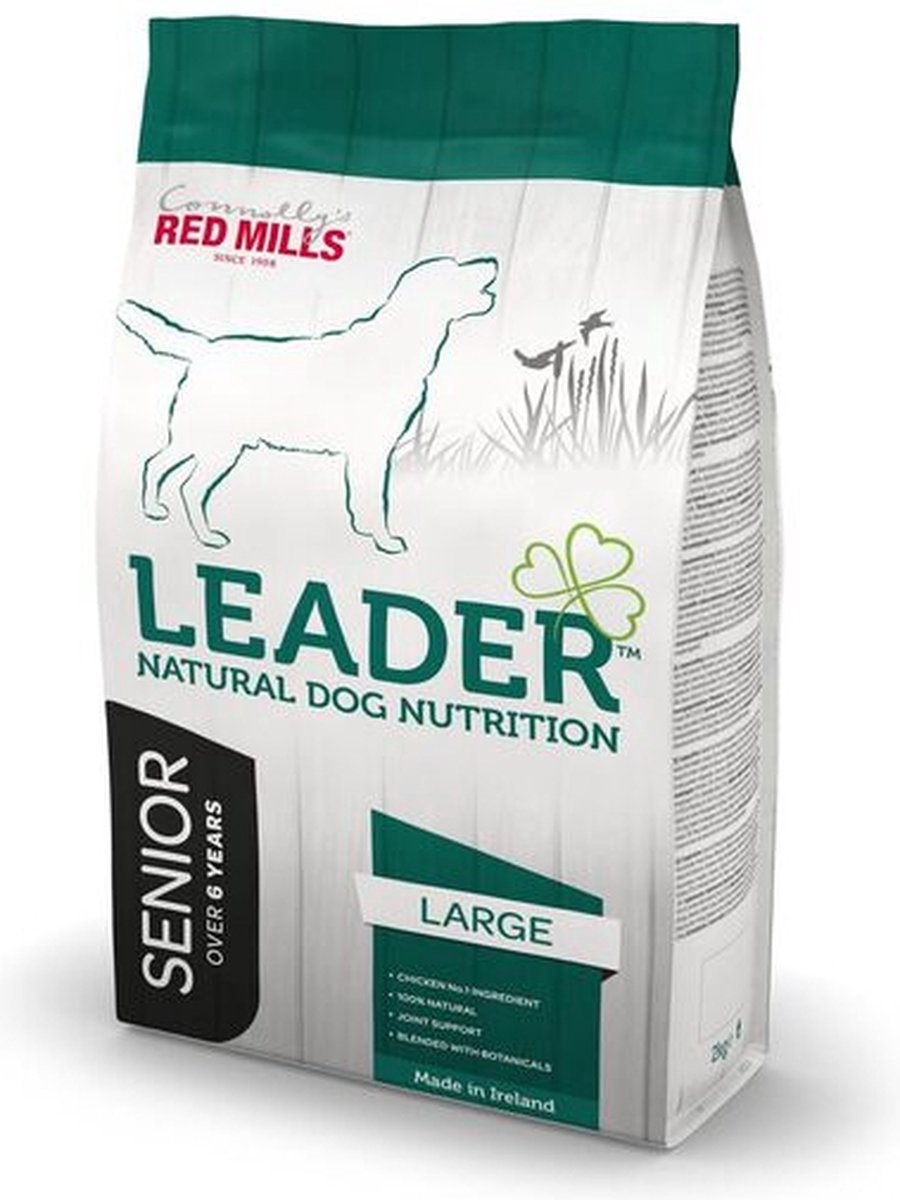 Leader Senior Dog Large Breed Chicken 12 kg - Hond