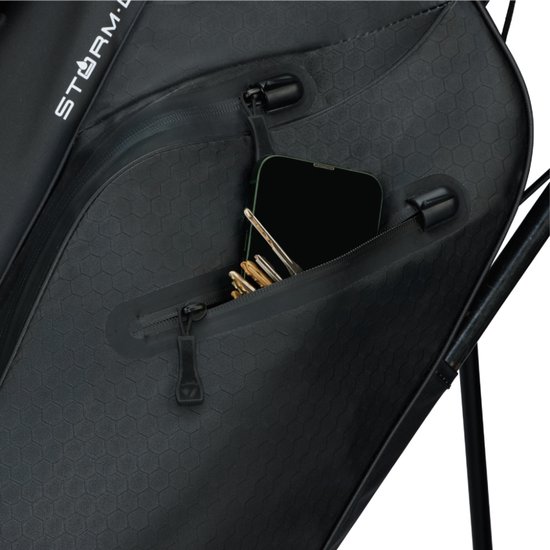 TaylorMade StormDry Waterproof Standbag 2026 - Zwart — afbeelding 2