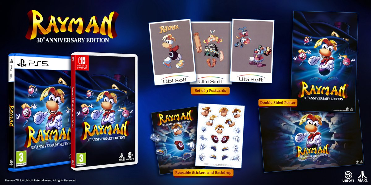 Mindscape Rayman: 30th Anniversary Edition - Nintendo Switch thumbnail 2