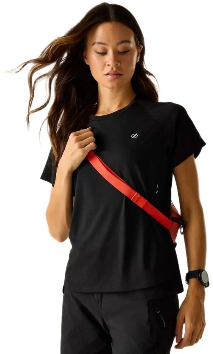 Dare2b Nimble T-shirt Met Korte Mouwen Vrouw Zwart