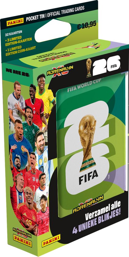 Panini - Adrenalyn XL - FIFA World Cup 2026 - Pocket Tin