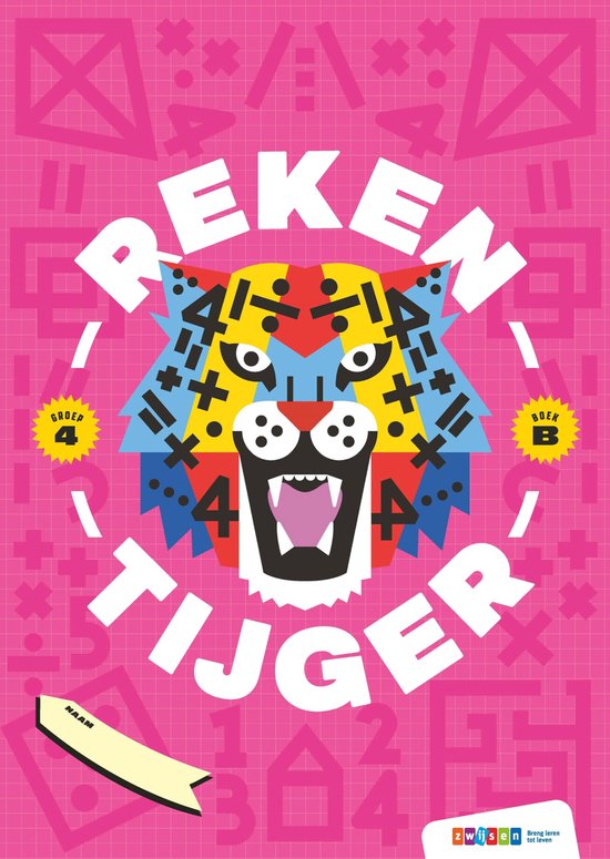 Rekentijger Groep 4 Werkboek B - cover