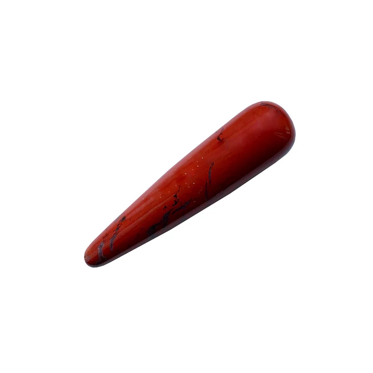 Massagestaaf Jaspis rood
