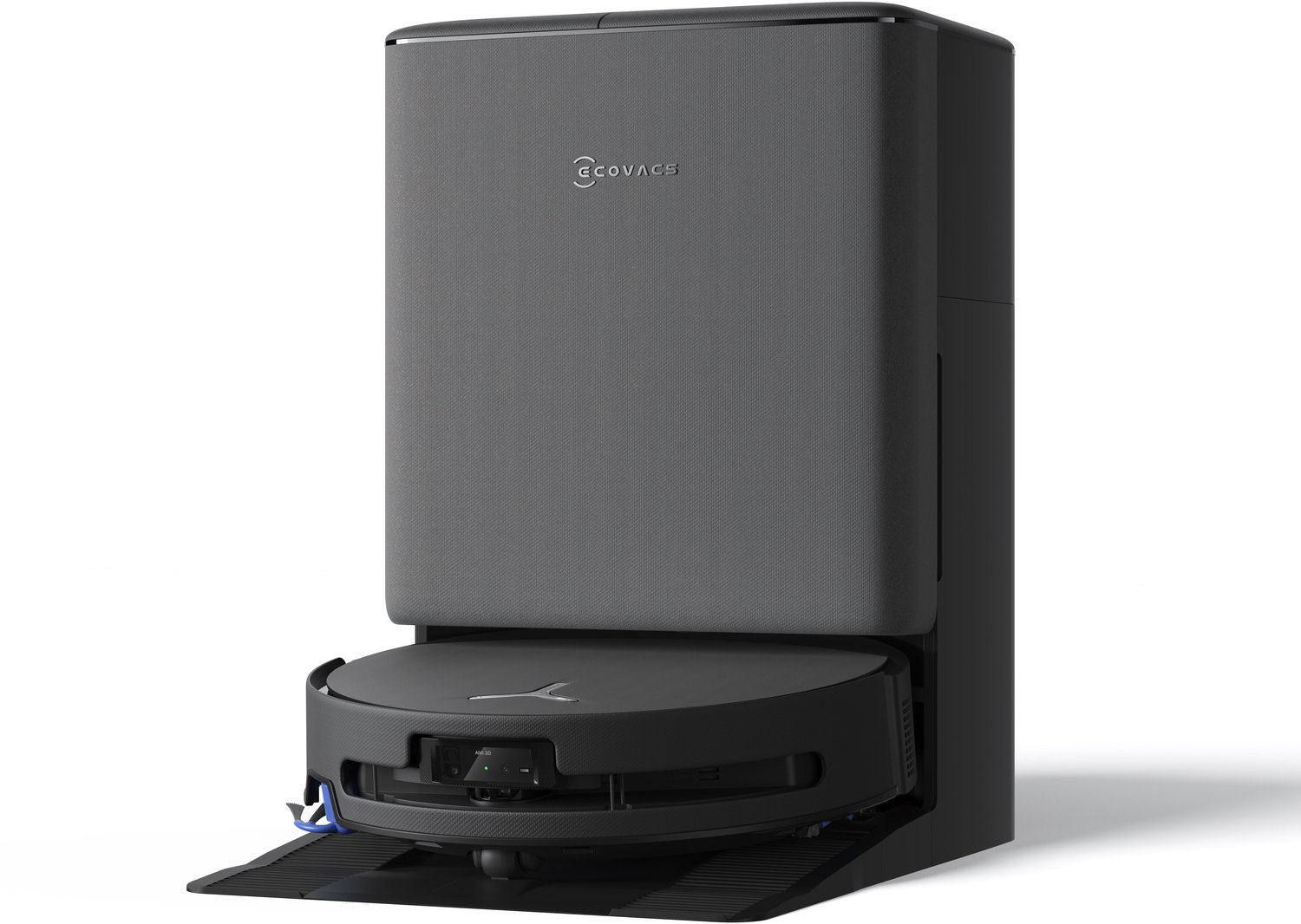 ECOVACS DEEBOT T90 PRO OMNI BLACK Robotstofzuiger met dweilfunctie - 30.000Pa - Charge PowerBoost - OZMO Roller 3.0 - ZeroTangle 4.0 - reiniging met warm water bij 75 °C - IA YIKO agent - automatisch legen - zwart thumbnail 5