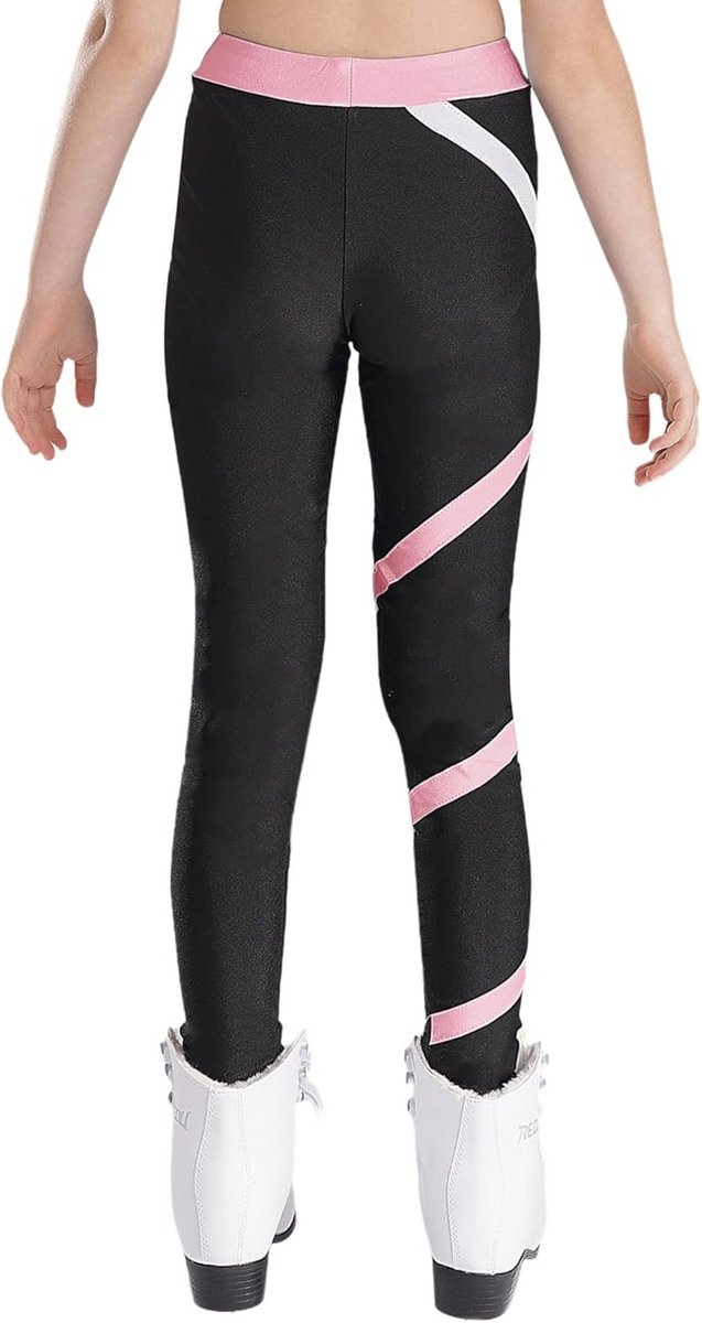 Girls Sportlegging voor Dansen en Fitness in Stijlvolle Kleuren — afbeelding 3