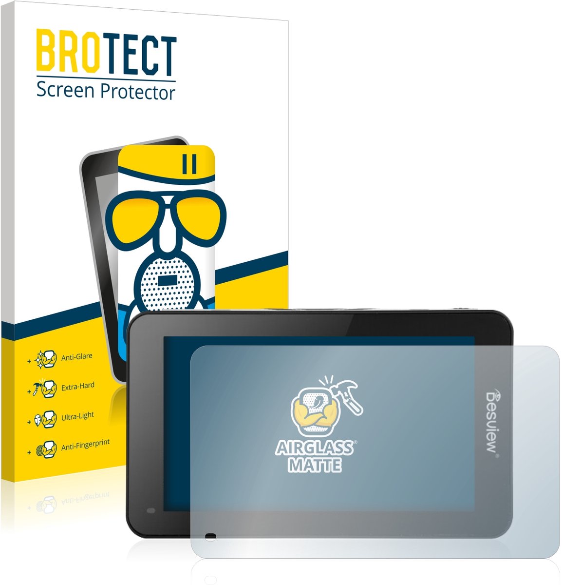 BROTECT - Screenprotector voor Desview R6 UHB 5.5" - Folie Beschermfolie Beschermglas matte