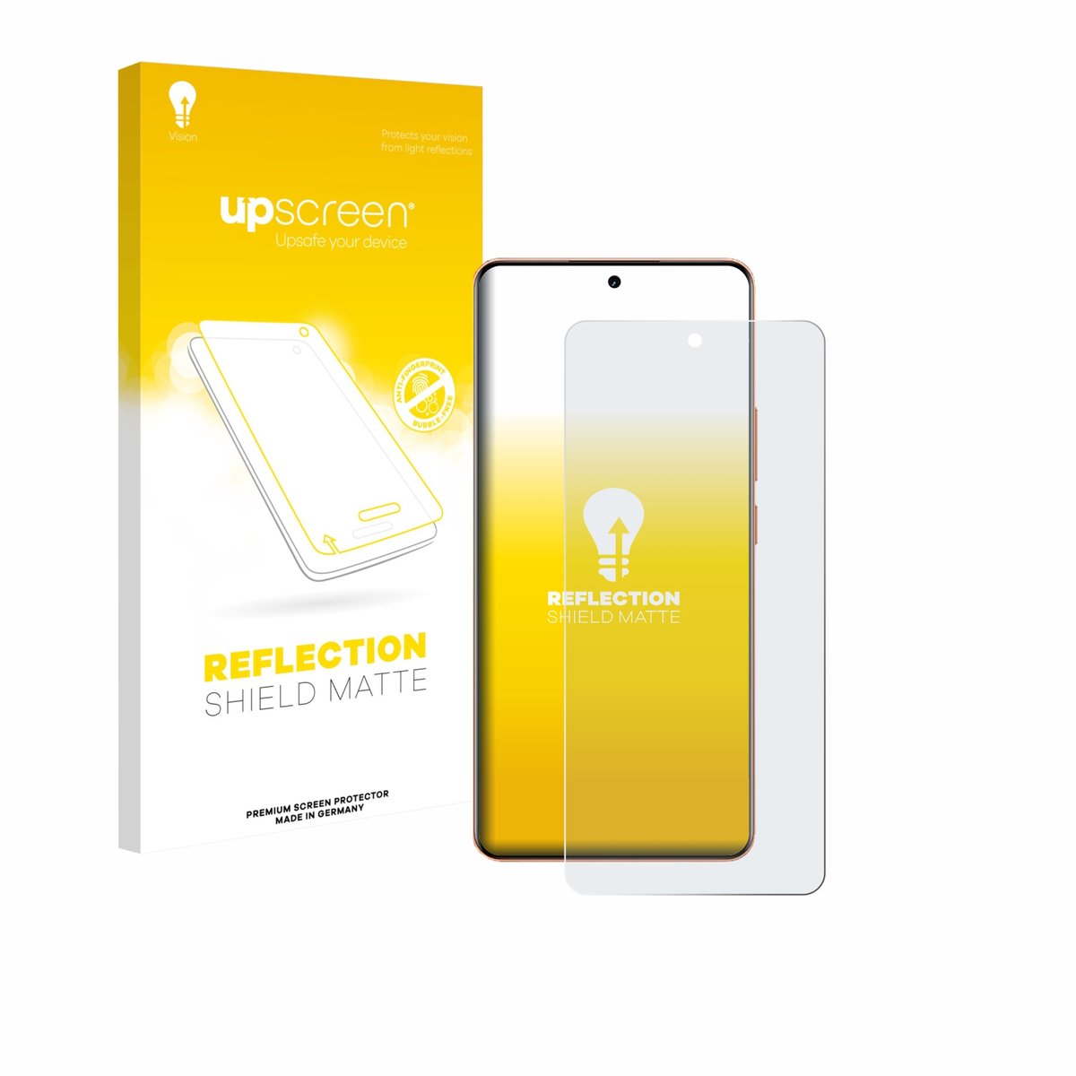 upscreen - Screenprotector voor realme P4 Pro 5G - Folie Beschermfolie anti glare matte