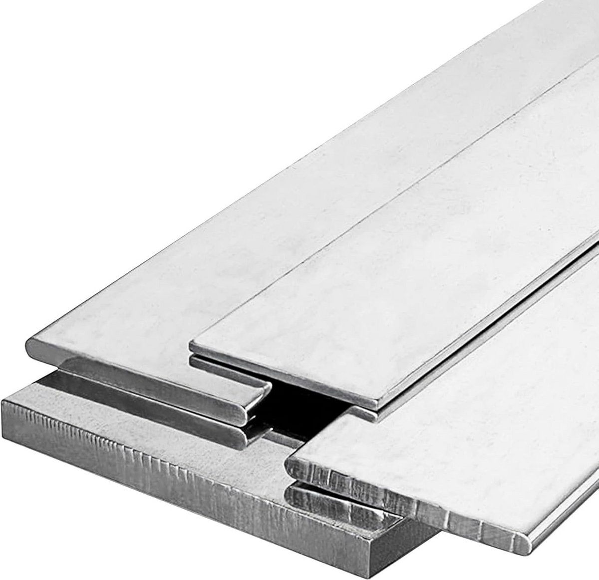 Aluminium Platte Staf 100x5 mm - Duurzaam Metaalprofiel voor Constructie en Hobby