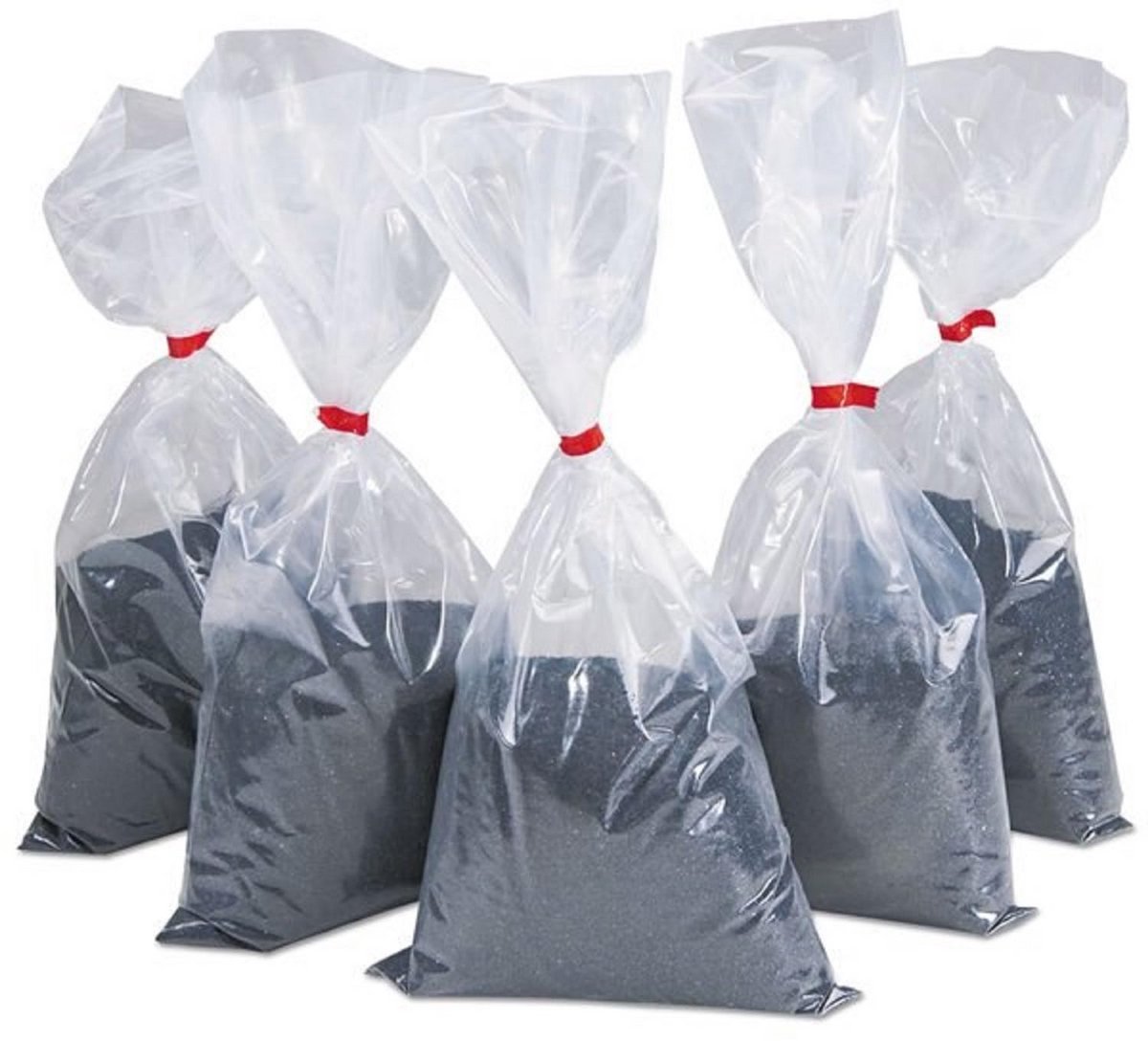 Rookzuil Zand Opvangbak Zwarte Silica Vulling - Set van 5