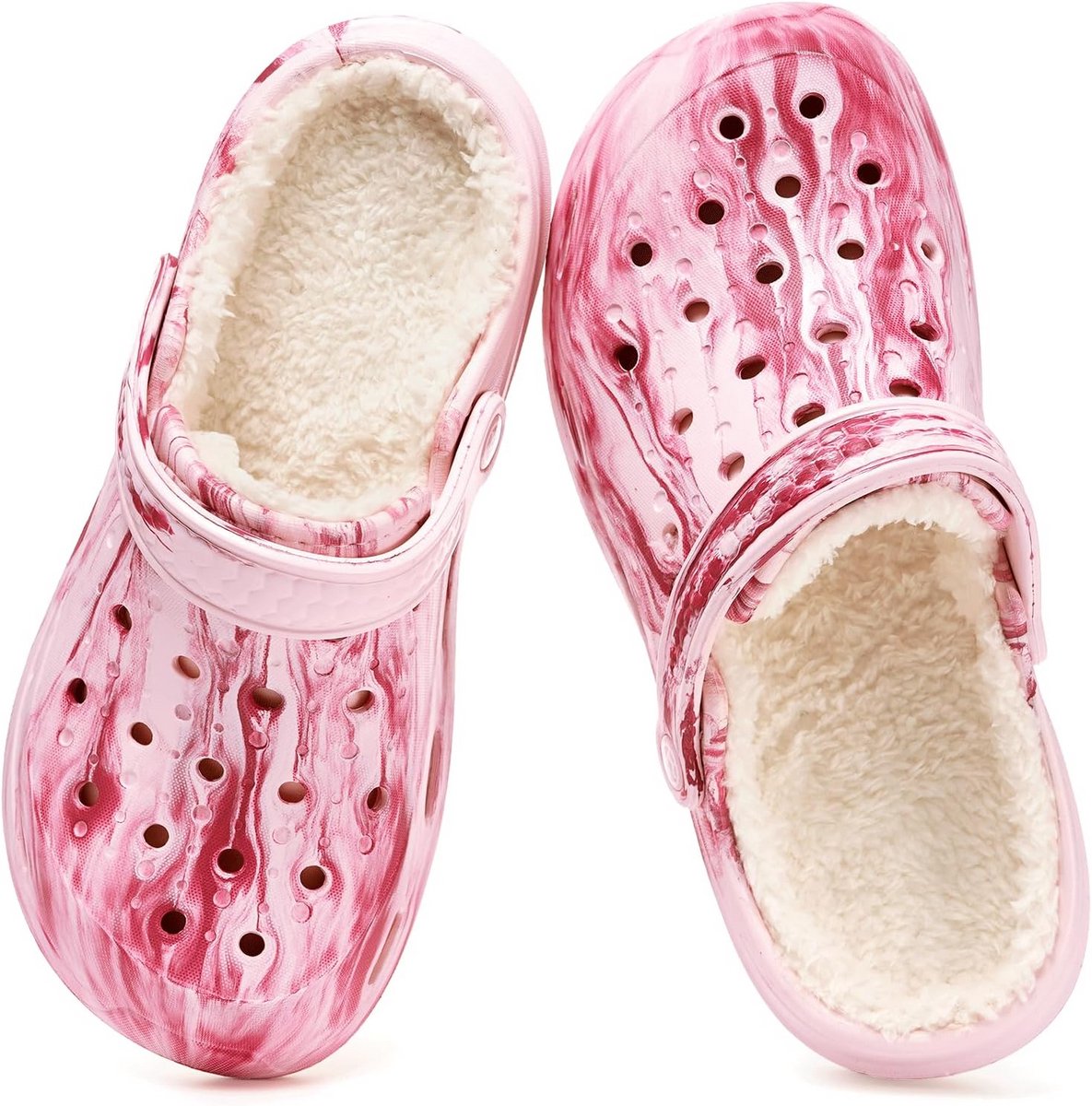 Warme Gevoerde Klompen Pantoffels Antislip Pluche Muiltjes