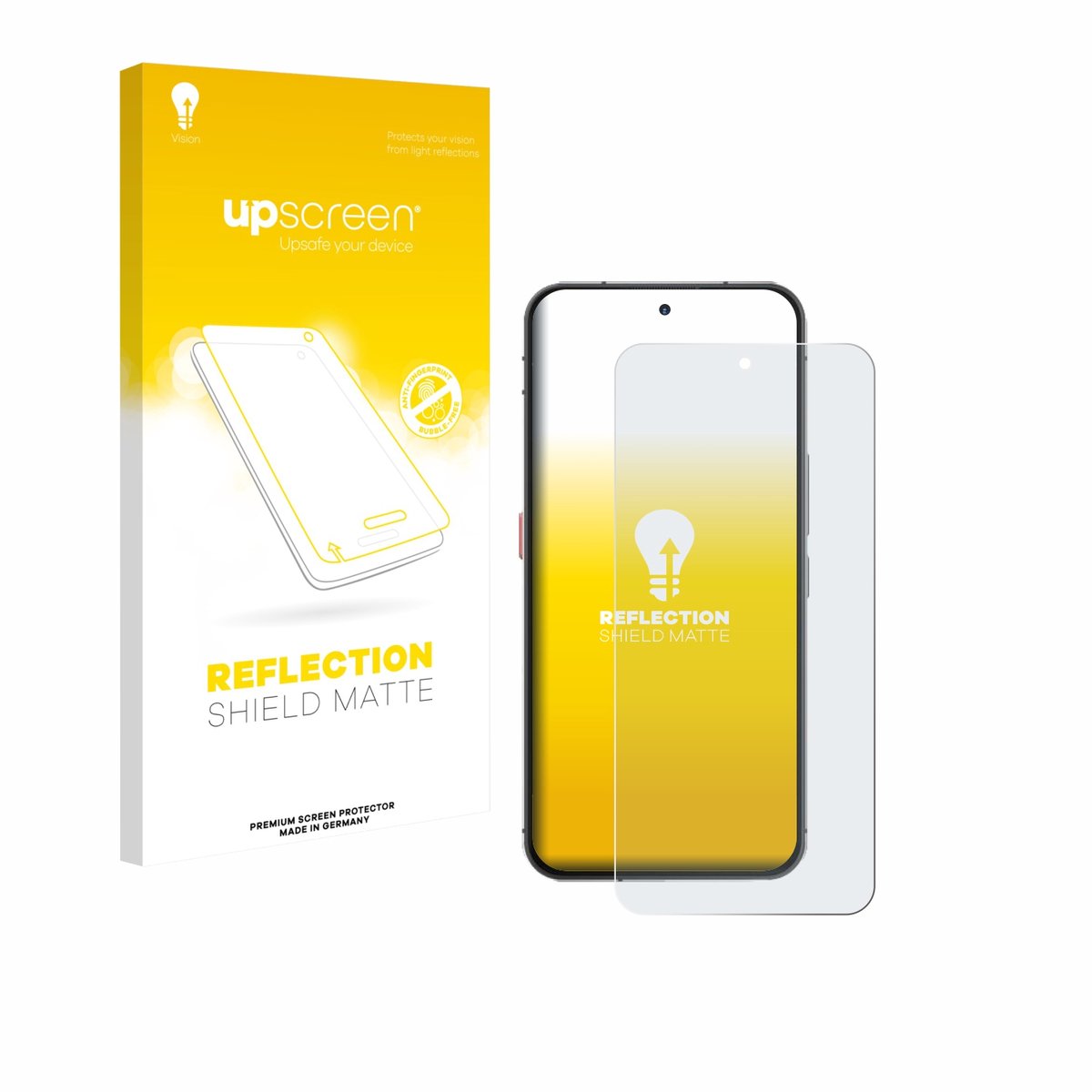 upscreen - Screenprotector voor Oukitel WP210 5G - Folie Beschermfolie anti glare matte