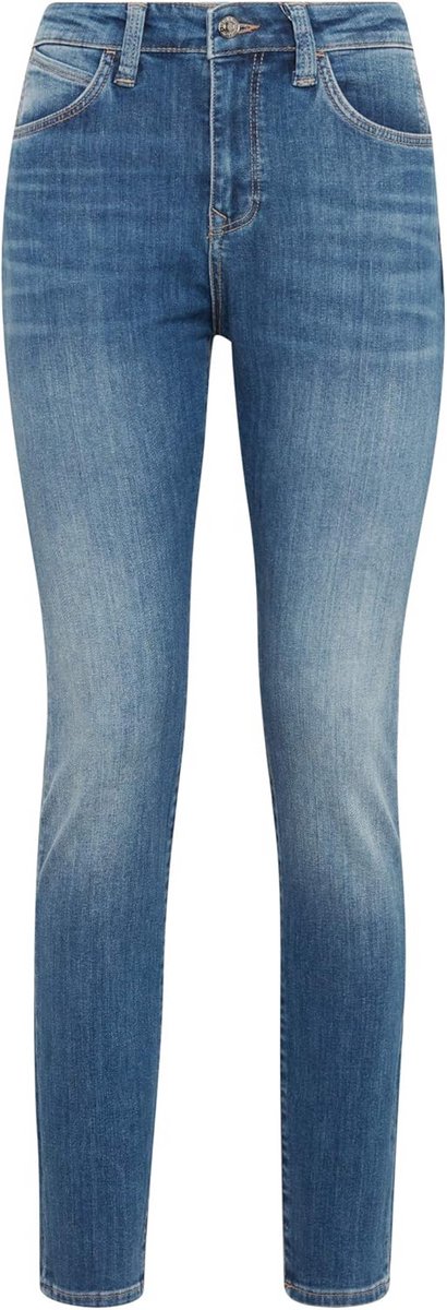 Dames Skinny Jeans met Hoge Taille en Gradient Pijpen