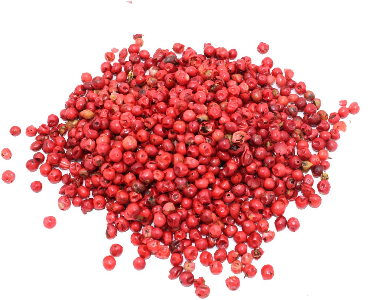 Gedroogde Roze Peperkorrels – 1 kg – 100% Natuurlijke Specerijen – Voor Koken, Kruidenmixen, Marinades & Ambachtelijk Gebruik