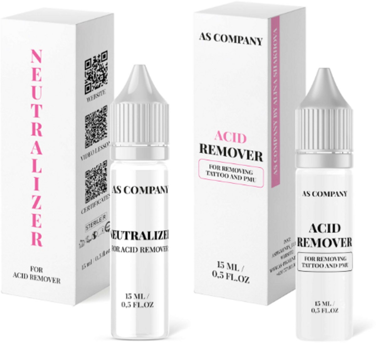 ASCompany Set - Acid Remover (pH 3.1) + Neutralizer