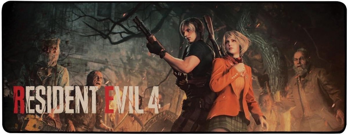 Bureauonderlegger en Onderzetter Set met Survival Horror Thema