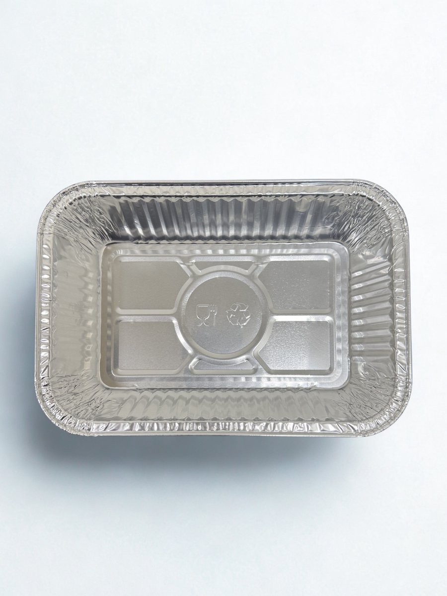 Aluminiumbakjes R850G Rechthoekig – 100 stuks – 885 cc – Lasagnebak / Kapsalonbak – Ovenbestendig