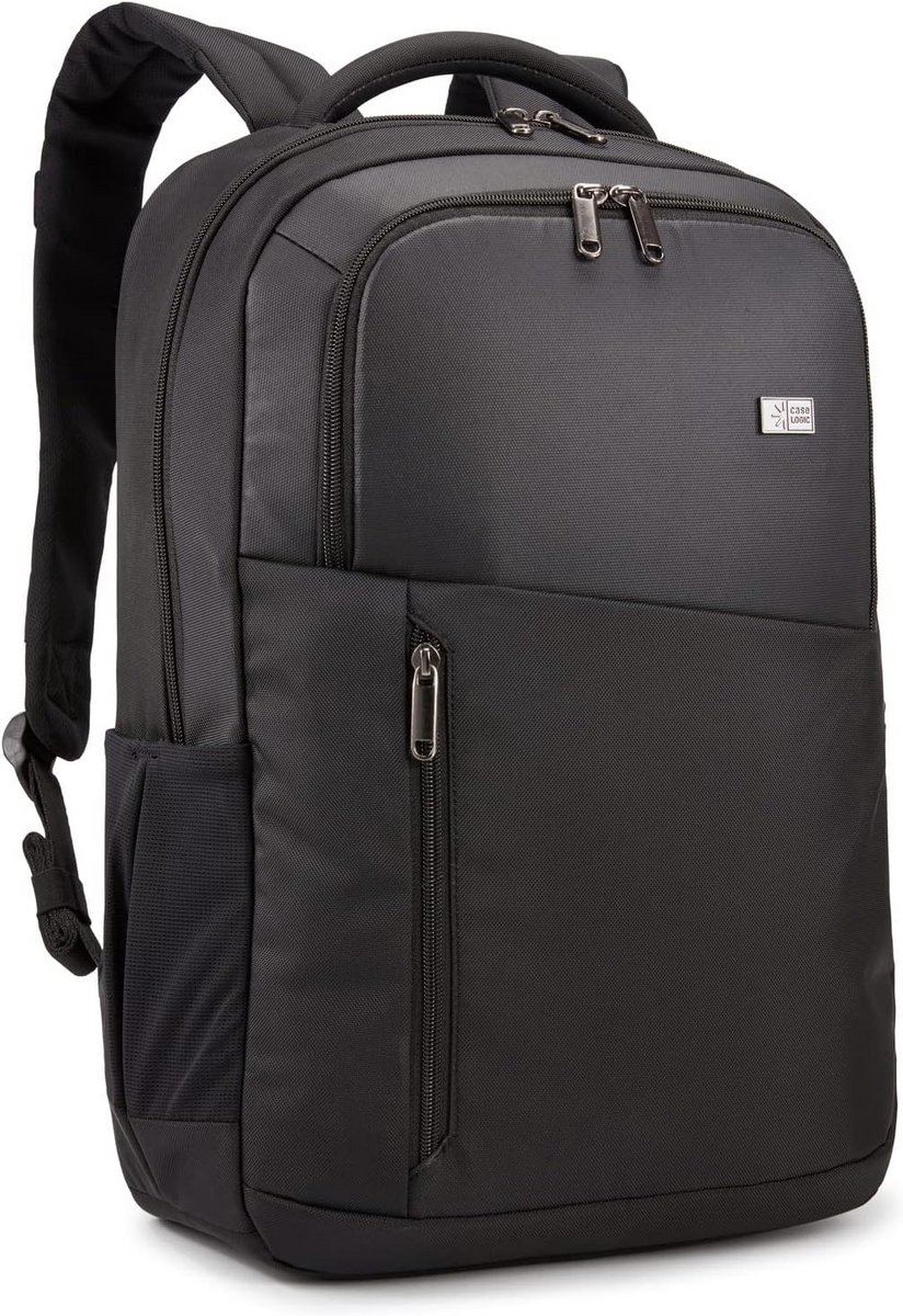 Laptoptas Rugzak voor 15.6 Inch met Tabletvak en Uitbreidbare Vakken - Zwart