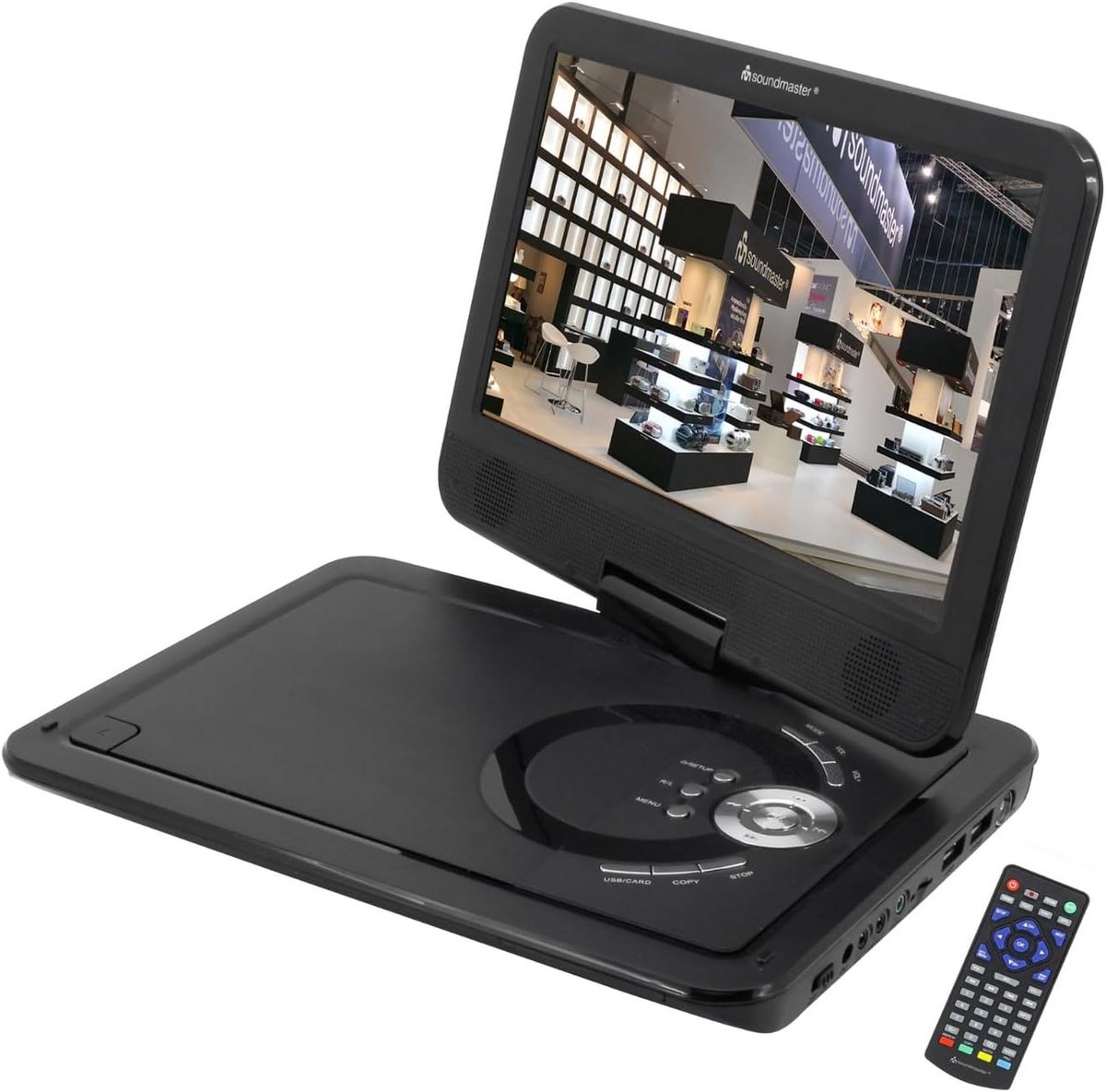 Draagbare DVD Speler met 10.1 inch Scherm en DVB-T2 HD Tuner