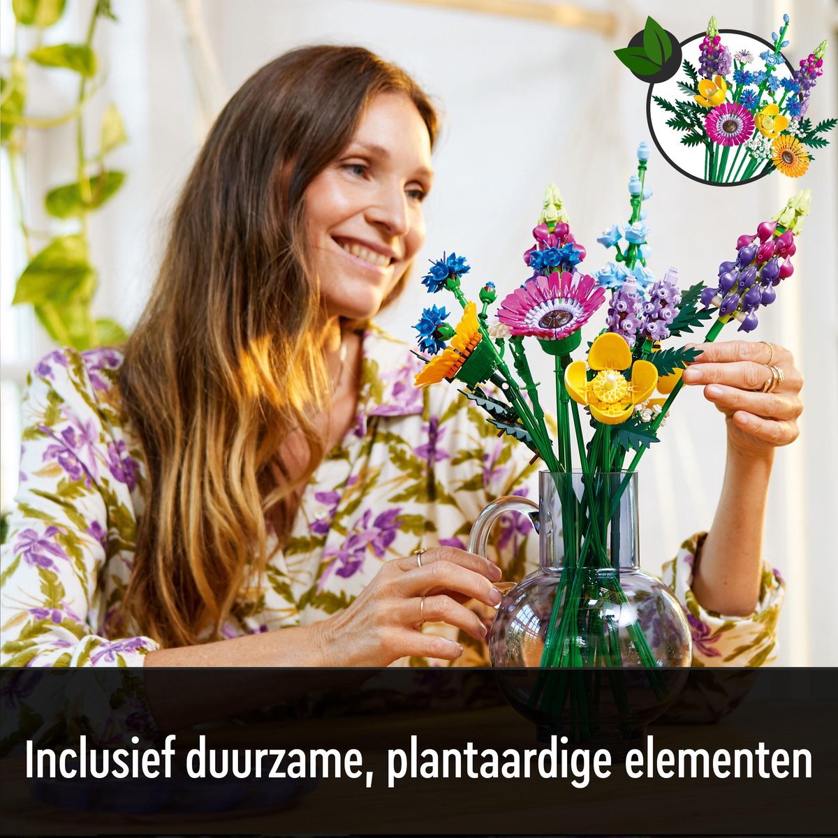 LEGO Icons Wilde Bloemen Boeket Bouwset voor Volwassenen, Botanical Collection - 10313 — afbeelding 24