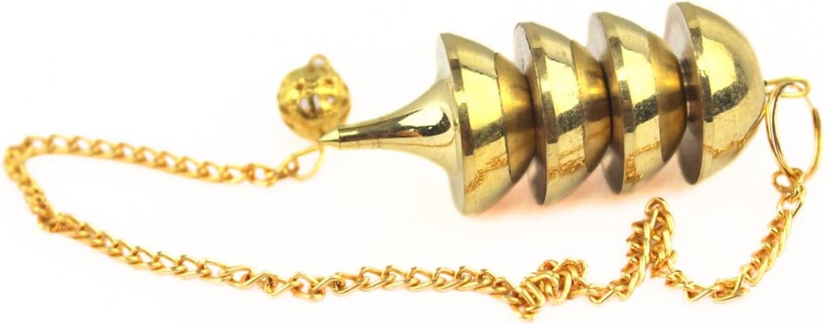 Metalen Pendel Vergold Liefde Healing Dowsing Spirituele Antwoorden