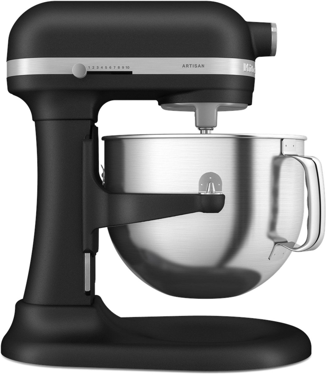 KitchenAid 5KSM70SHXEBK Staande mixer 375 W Zwart