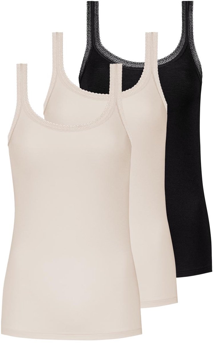 Mey Dames onderhemd 3 pack Modal Lace