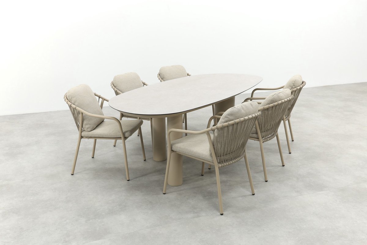 Taste by 4 Seasons Pisa/Denia organische tuinset 240x105 cm