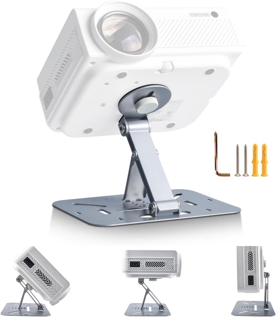 Mini Projector Houder met 1/4 Inch Schroef en 6mm Aansluiting voor Stabiele Positionering