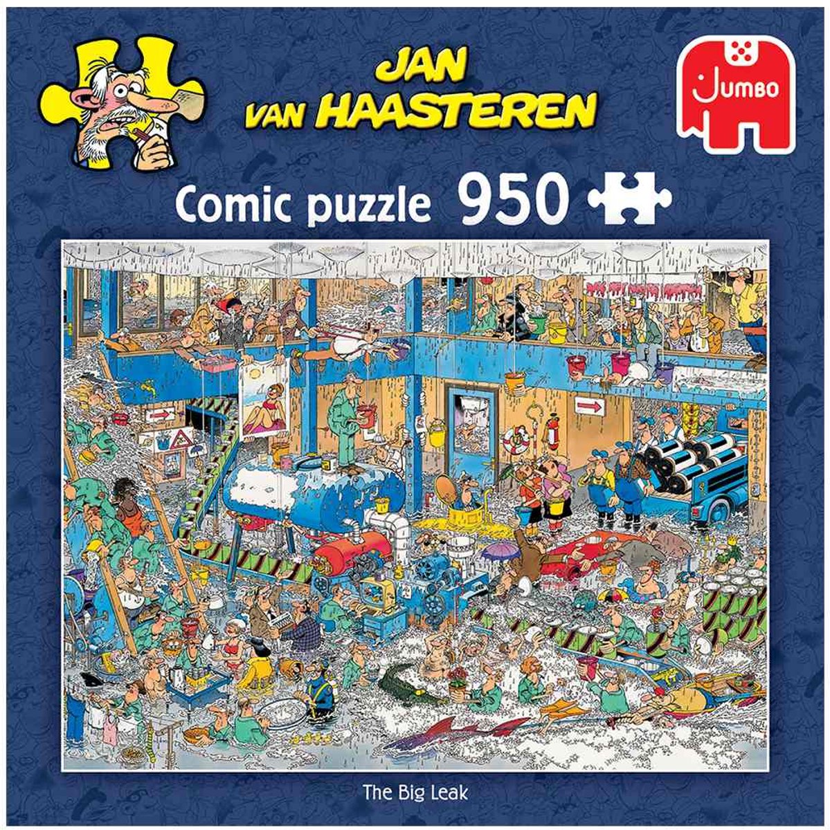 Jan van Haasteren Puzzel Comic The Big Leak 950 stukjes