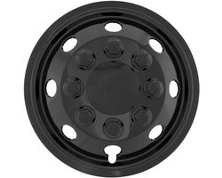 Set van 4 Wielkappen 16 inch Glanzend Zwart