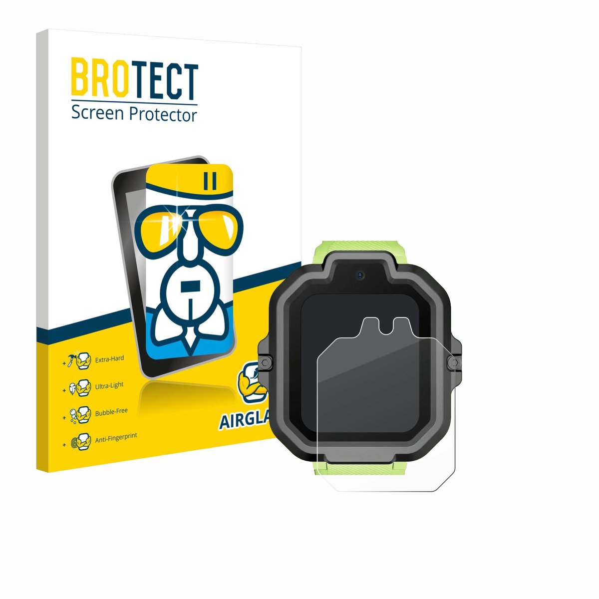 Screenprotector voor TickTalk 5 Smart Watch Beschermglas transparant