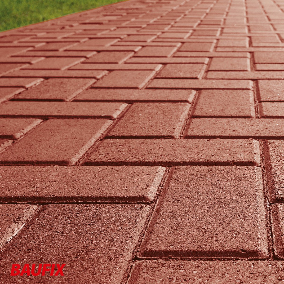 BAUFIX Bestrating Verf – Rood – Mat 2,5L – Betonverf Buiten voor Tuintegels, Terras en Oprit – Slijtvaste Steenverf – foto 4