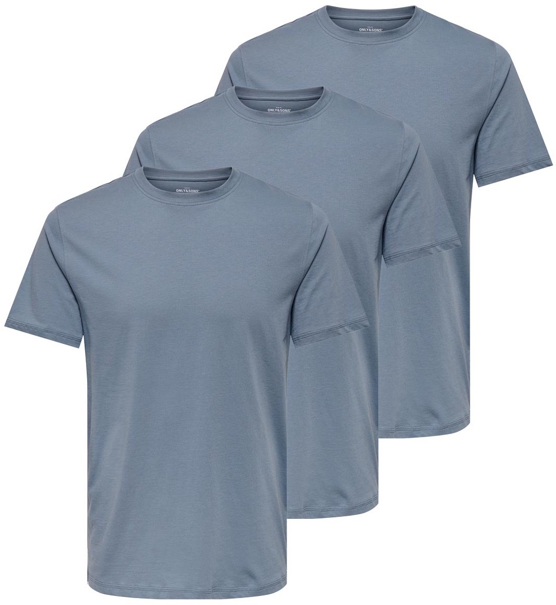 Only & Sons Heren t-shirt 3 pack MAX