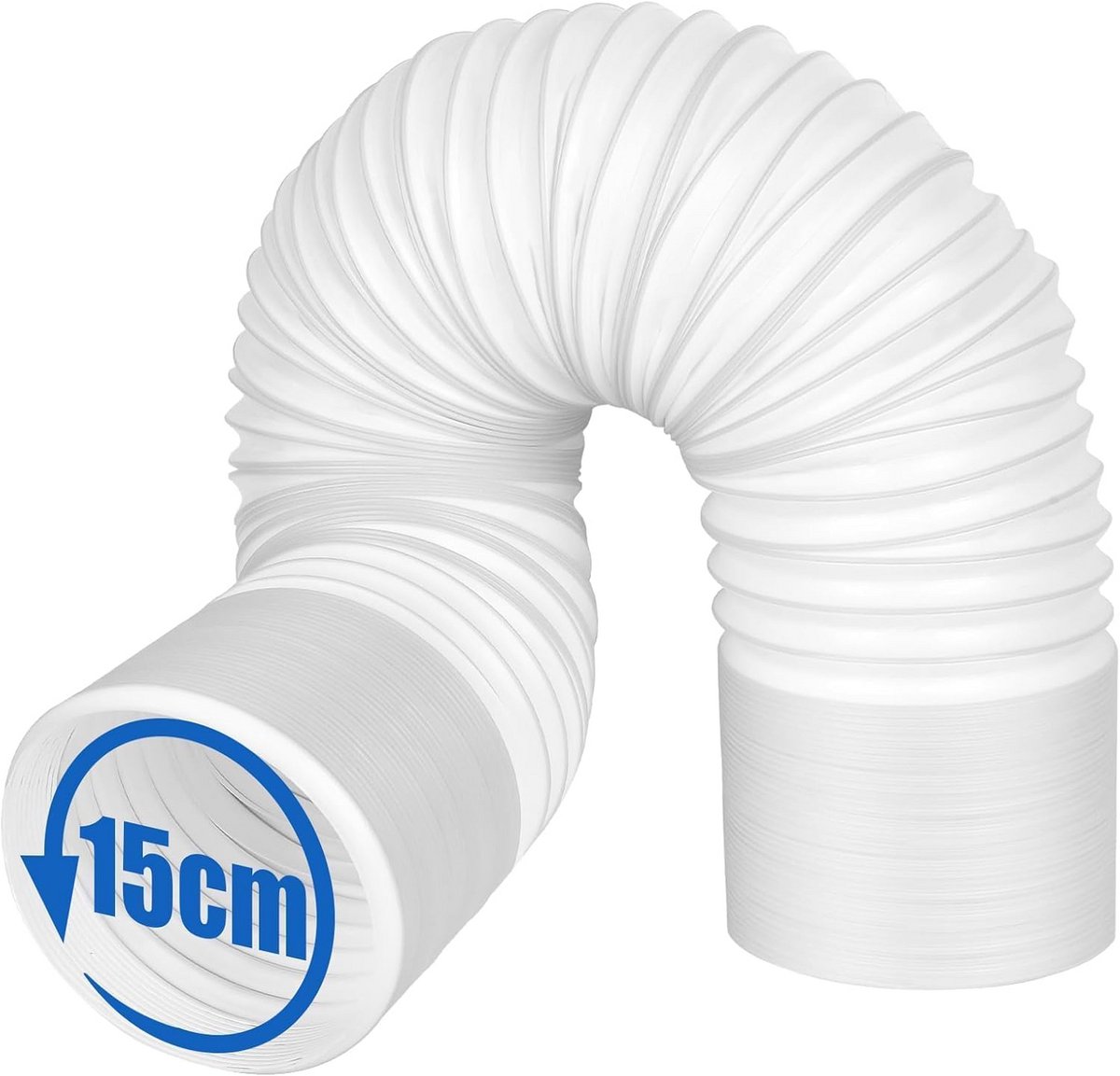 Flexibele Afvoerslang 150mm voor Ventilatie en Afzuiging
